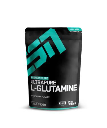 ESN Ultrapure L-Glutamine 500g powder 500 servings (1 pack) - Buy Online on GoSupps.com