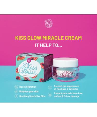 Kiss Glow Miracle Cream SPF 50 - Radiant Skin & UV Protection | Buy Internationally - Buy Online on GoSupps.com