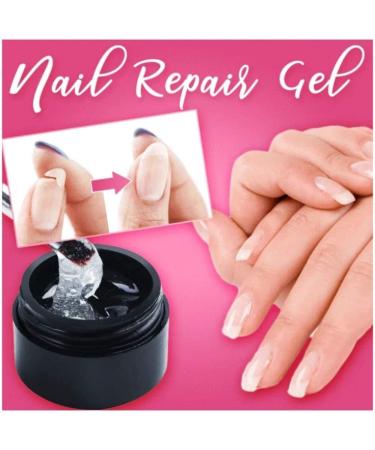 5ml Instant Cracked Nail Repair Gel - Nail Strengthener & Phototherapy Glue - Restore Weak, Broken, & Damaged Nails - Fast Fix for Nail Cracks - 1pc - Buy Online on GoSupps.com