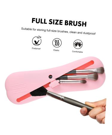 FRCOLOR 10 Pcs Silicone Makeup Brush Holder & Organizer | Travel-Friendly Makeup Storage Bags - Buy Online on GoSupps.com