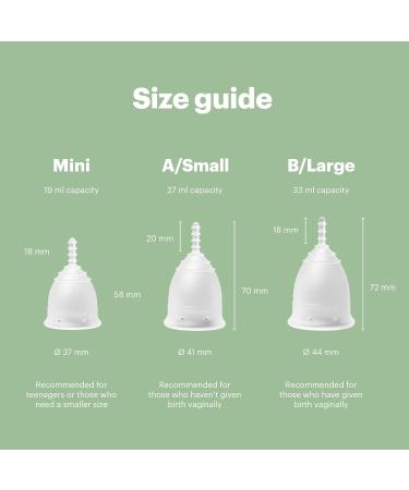 AllMatters Menstrual Cup (Formerly OrganiCup) - Size Mini for Teens & Smaller Sizes | Award-Winning Period Cup - Buy Online on GoSupps.com