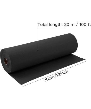 100ft Recycled Kraft Paper Roll - Ideal for Packing, Moving, Gift Wrapping - Black (12 x 100ft) - Buy Online on GoSupps.com