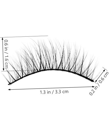 Beavorty 5 Pairs False Eyelashes Eyelash 3D Eyelashes False Eye Lashes reusable eyelashes long eyelashes fluffy volume lashes Handmade Eyelashes tool dense artificial fiber - Buy Online on GoSupps.com