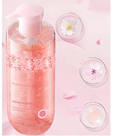 SANZHUAN Cherry Blossom Shower Gel with Real Flower Petals 24H Long-Lasting Floral Scent Shower Gel Hydrating Perfume Long-Lasting Fragrance Hydrating & Antioxidant Body Wash 16.9 Fl Oz - Buy Online on GoSupps.com