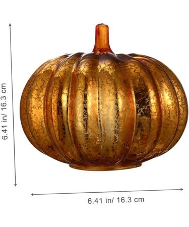 OSALADI 2pcs Glass Jack-o-Lantern Pumpkin Decorations - Buy Online on GoSupps.com