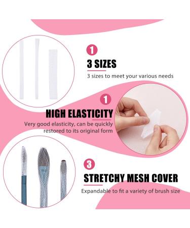 Buy SUPERFINDINGS 90Pcs PE Makeup Brushes Protector Set | Reusable Mesh Covers for Eyeshadow Brushes - International Shipping Available - Buy Online on GoSupps.com