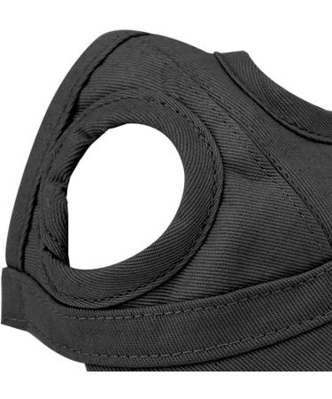 Pet Dog Cat Baseball Outdoor Cap Sunbonnet Adjustable Stripe Summer Travel Sport Hat (M-Black) M Black - Buy Online on GoSupps.com
