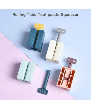 Toothpaste Squeezer Manual Rotate Toothpaste Tube Squeezers Dispenser Roller Multi-Purpose Rolling Toothpaste Holder Stand Saves Toothpaste Creams Paint for Bathroom /246 (Color : Pink) - Buy Online on GoSupps.com
