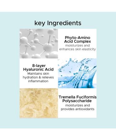 Vegan Blue Moisture Ampoule Mask | Intensive Hydration & Anti-Aging | 10 Sheets | Eve Vegan Certified | All Skin Types - Buy Online on GoSupps.com