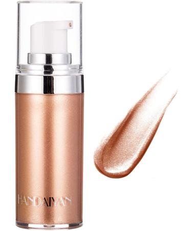 Liquid Highlighter Smooth Liquid Highlighter Makeup Moisturizing Body Glow Highlighter - Illuminating Face & Body Lotion for Lasting Sparkling Makeup 0.7 oz Ailopta - Buy Online on GoSupps.com