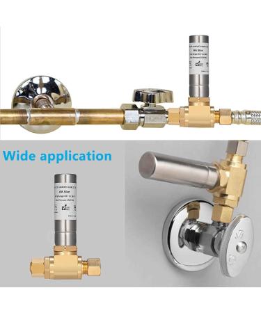 Lidetik Water Hammer Defense for Dishwasher & Toilet | 3/8 inch Compression | Noise Reduction & Vibration Absorption - Buy Online on GoSupps.com