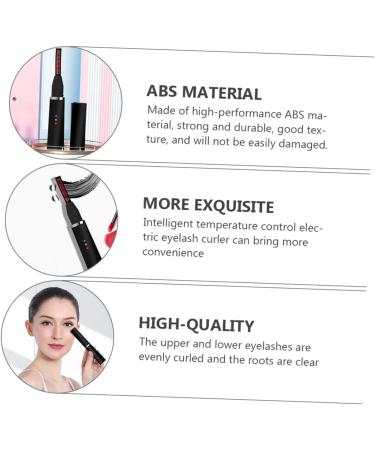 Buy NOLITOY Rechargeable Eyelash Curler - Mini Heated Eyelash Brush for Perfect Lash Styling | International Shipping Available - Buy Online on GoSupps.com