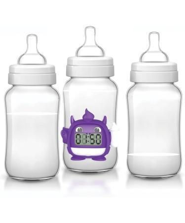 Milk Monster Baby Milk Timer (Purple) - Keep Track of Feedings Efficiently - Buy Online on GoSupps.com