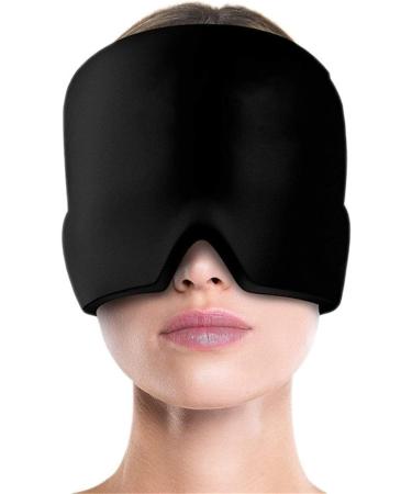 Migraine Relief Cap Headache Relief Hat ice hat for Migraine Gel Ice Headache & Migraine Relief Hat with Cold Therapy Cap and Eye Mask