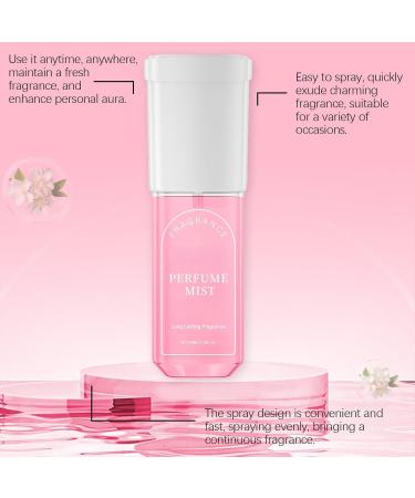 Brazilian Spray Fruity Fragrance Perfume Mist Hair & Body Fragrance Mist Brazilian Fragrance Perfume for Women Eau de Toilette Day or Night Spray (Brazilian Jasmine) (Jasmine) - Buy Online on GoSupps.com