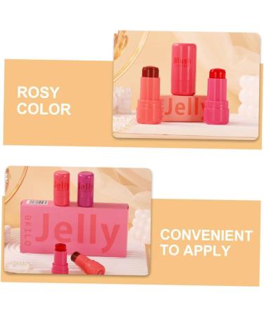 BIUDECO 4pcs Jelly Blush Set Blouses Makeup Blush Makeup Brishes Jelly Blush Stick Blush for Makeup Plastic - Buy Online on GoSupps.com