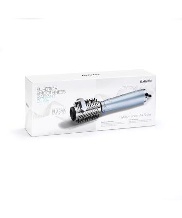 BaByliss Hydro-Fusion Air Styler: 700W 50mm Rotating Hair Dryer Brush for Ionic Smooth Blow Dry - Buy Online on GoSupps.com