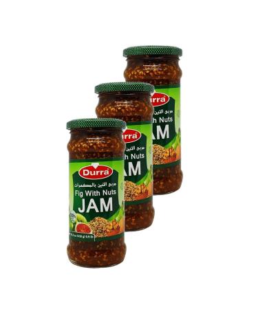 Lot 3x Fig and walnut jam - Jar 430g