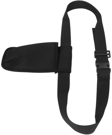 Adjustable Leather Massage Bottle Case - Portable Holster for Masseurs & Perfumers | International Shipping Available - Buy Online on GoSupps.com