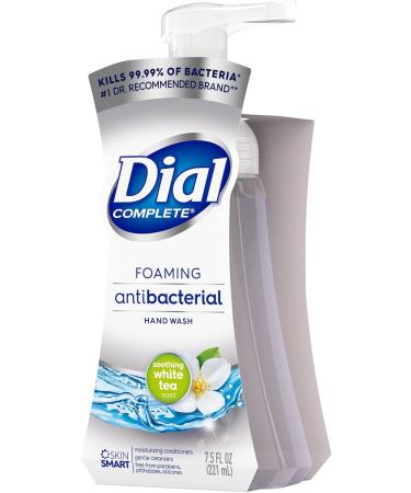 Dial Complete Foaming Hand Wash Soothing White Tea 7.50 oz - Pack of 5 - Buy Online on GoSupps.com