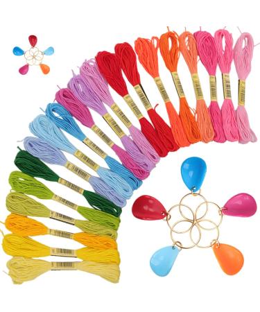 30 PCS Hair Accessory Set - Colorful Hair String, Yarn, Acrylic Leaf Charms for African Braids - Multicolor for Black Women and Girls - Buy Online on GoSupps.com
