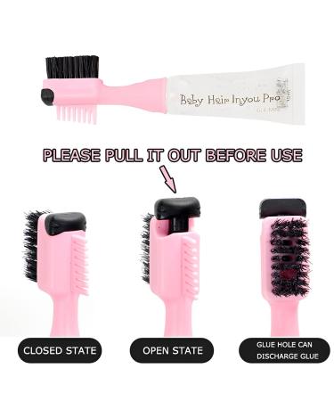 Bilisar Edge Control Hair Gel Kit | Extreme Strong Hold and Natural Formula | Refillable Pocket Size | Long Lasting | No Residue | Women's Hair Gel (30ml) - Buy Online on GoSupps.com