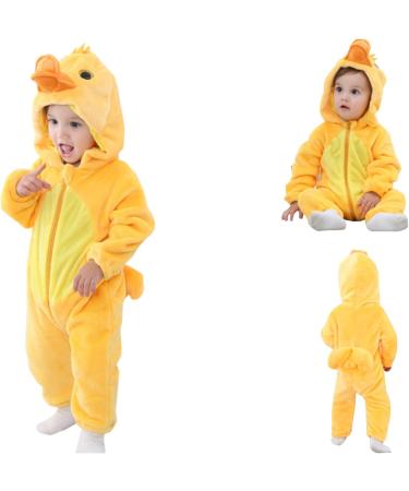 WSLCN Unisex Baby Toddler Romper Jumpsuit Hooded Cartoon Pyjamas Sleepsuit | 18-24 Months - Buy Online on GoSupps.com