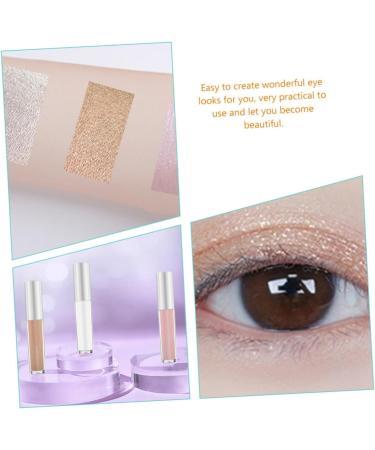 Healvian 15 Pcs Polarized Monochrome Eyeshadow Makeup Supplies Glitter Eyeliner Liquid Eyeshadow Plastic - Buy Online on GoSupps.com