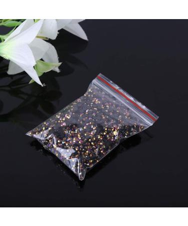 5000pcs Black Flat Back Round Crystal Rhinestones for Art - Buy Online on GoSupps.com