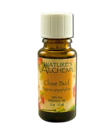 Nature's Alchemy 100% Pure Essential Oil Clove Bud 0.5 oz (Pack of 8)