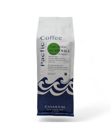 Pacific Coffee Roasters Organic Lago Atitlan Guatemalan Coffee 340g Guatemalan Coffee From the Volcanic Soils of Lago Atitlan Region 340 g (Pack of 1)