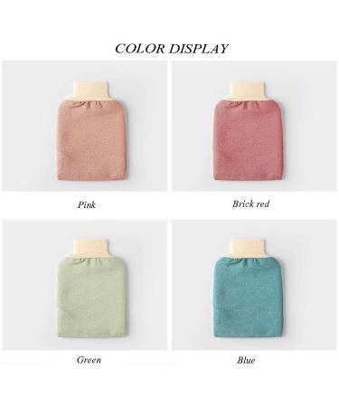 Peeling Gloves 4 Pack - Exfoliating Friction Gloves for Soft Skin | International Shipping - Buy Online on GoSupps.com
