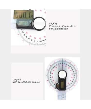 High Accuracy Battery Operated Finger Goniometer - Plastic Joint Angle Finder for Limbs | International Shipping Available - Buy Online on GoSupps.com