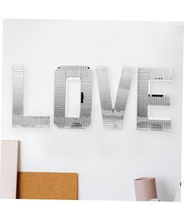 Buy Large Letter Decals for Wall & Glass | Decorative Alphabet Wall Ornaments | Perfect for Bachelorette Parties & 3D Balloon Foam Decor - International Shipping Available - Buy Online on GoSupps.com