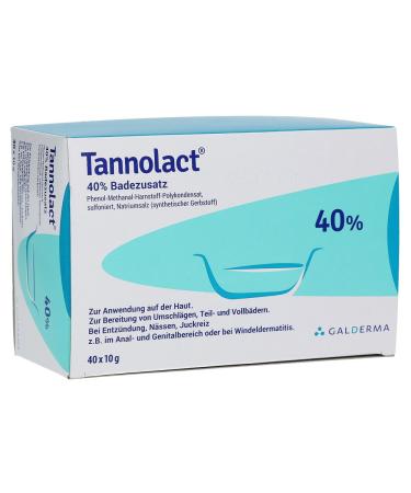 Tannolact bathing supplement 40x10 g