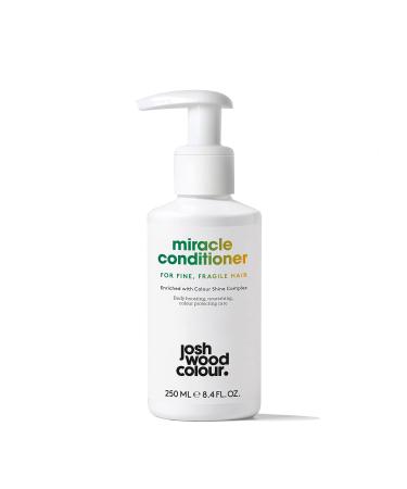 Josh Wood Miracle Conditioner (For Fine Fragile Hair) - Colour Shine Complex with unique active ingredients hydrate and protects natural and colour-treated hair - Sulfate Free 250ml Miracle Conditioner For Fine Fragile Hair - Buy Online on GoSupps.com