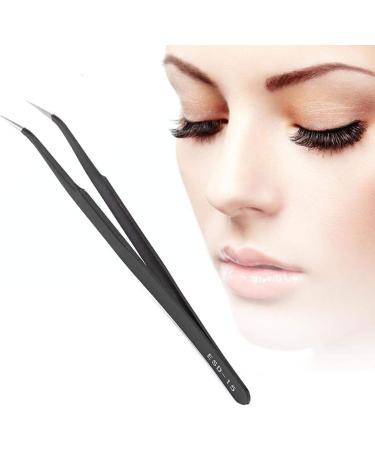 False Eyelash Tweezers Meet Demand Multiple Choices Stainless Tweezers Not Easily Deformed for Home Manicure Store Beauty Salon Salon Shop(elbow) - Buy Online on GoSupps.com