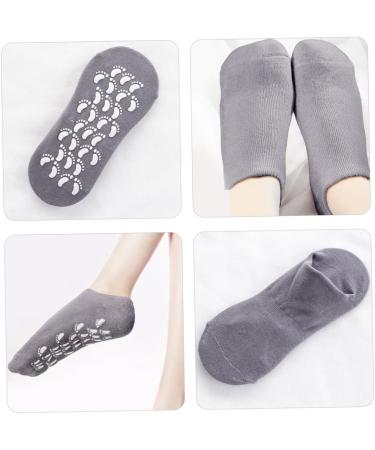 FRCOLOR 1 Pair Gel Socks for Dry Cracked Feet Moisturizing Socks for Cracked Heel Repair Silicone Moisturizing Socks Moisturizing Heel Socks Foot Women's Lotion Polyester - Buy Online on GoSupps.com