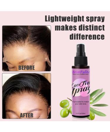 Lace Tint Spray for Wigs Fast-Drying Hiding Lace Wig Spary for Lace Front Synthetic Wigs Long Lasting Travel Size Wig Tint No Residues Suitable for All Hair Types Dark Brown - Buy Online on GoSupps.com
