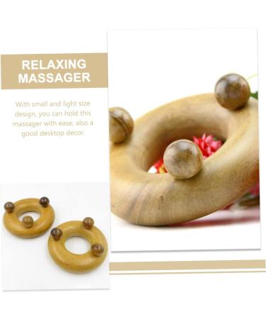 4-Piece Fascia Massage Device Set | Wooden Roller & Acupuncture Tool for Muscle Relief | International Shipping Available - Buy Online on GoSupps.com
