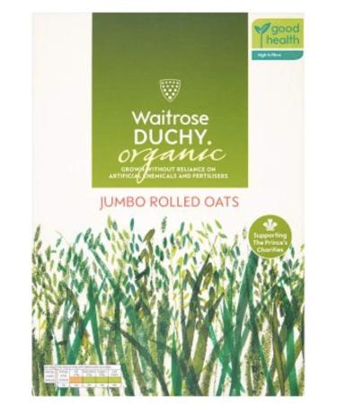 Waitrose Waitrose Jumbo Oatmeal Rolled Organic 1 kg