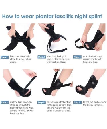 Shop Plantar Fasciitis Splints & Ankle Foot Orthotic Brace for Pain Relief - Ideal for Foot Drop Ankle Sprain & Achilles Tendinitis - Buy Online on GoSupps.com