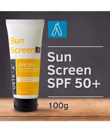 Ustra Sunscreen SPF 50+ 100g - Buy Online on GoSupps.com