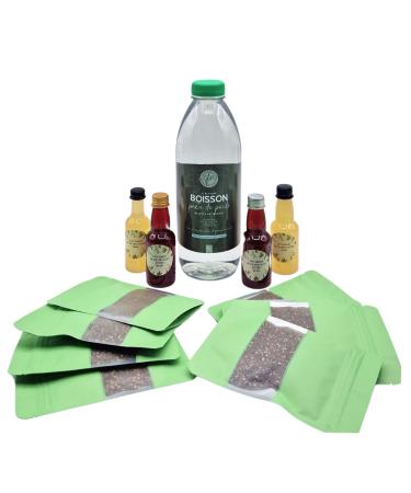 CFN - Sugar Free Strawberry Slimming Drink – Weight Loss, Fat Burner & Effective Appetite Suppressant – Natural Ingredients, Flat Stomach, Anti-Cellulite, Improvement Digestion – French Brand - 30