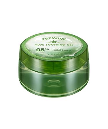Buy Missha Premium Cica Aloe Soothing Gel 95% Aloe Vera - Soothing & Moisturizing (300ml) | International Shipping - Buy Online on GoSupps.com