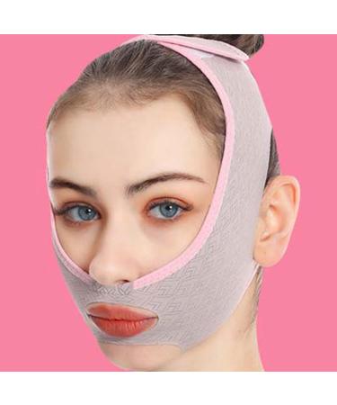 DASHIELL Double Chin Reducer Strap | Face Slimming V Shaped Lifting Bands Adjustable Double Chin Eliminator Breathable Reusable for Face Neck and Chin - Buy Online on GoSupps.com