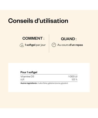 Vitamine D3 - Boost Immunitaire - Aide Maintenir une Bonne Sant des Os des Muscles et des Dents - Haute Absorption - Sans OGM - 150 Softgels - Supersmart - Buy Online on GoSupps.com