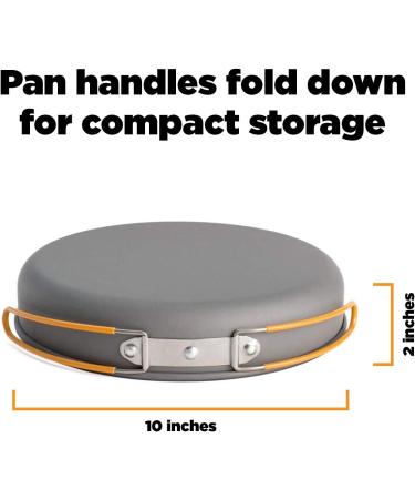 Jetboil 10-Inch Non Stick Camping Cookware Fry Pan for Stoves | Lightweight & Durable - Buy Online on GoSupps.com