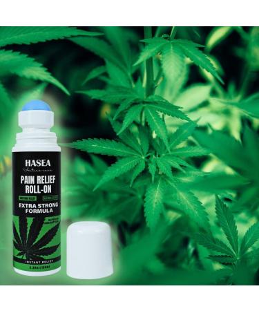 HASEA Active Care Hemp Gel - Muscle & Joint Relief Roll-On | Highly Effective Hemp Oil Formula for Pain Relief - Buy Online on GoSupps.com