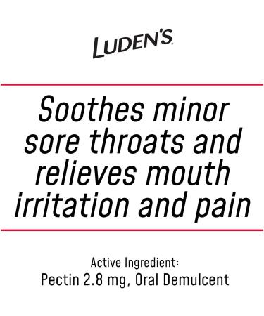 Luden's Sugar-Free Wild Cherry Throat Drops 25ct (Pack of 6) - Soothing Relief for Sore Throats - Buy Online on GoSupps.com